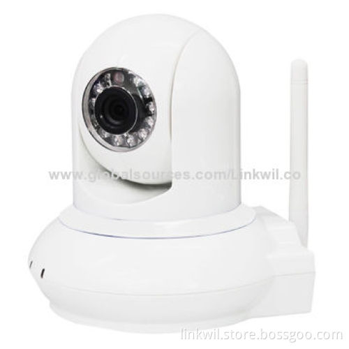 Megapixel IP Camera with 1,280 x 720 Pixels, Supports Onvif, Pan, Tilt, Micro SD Card